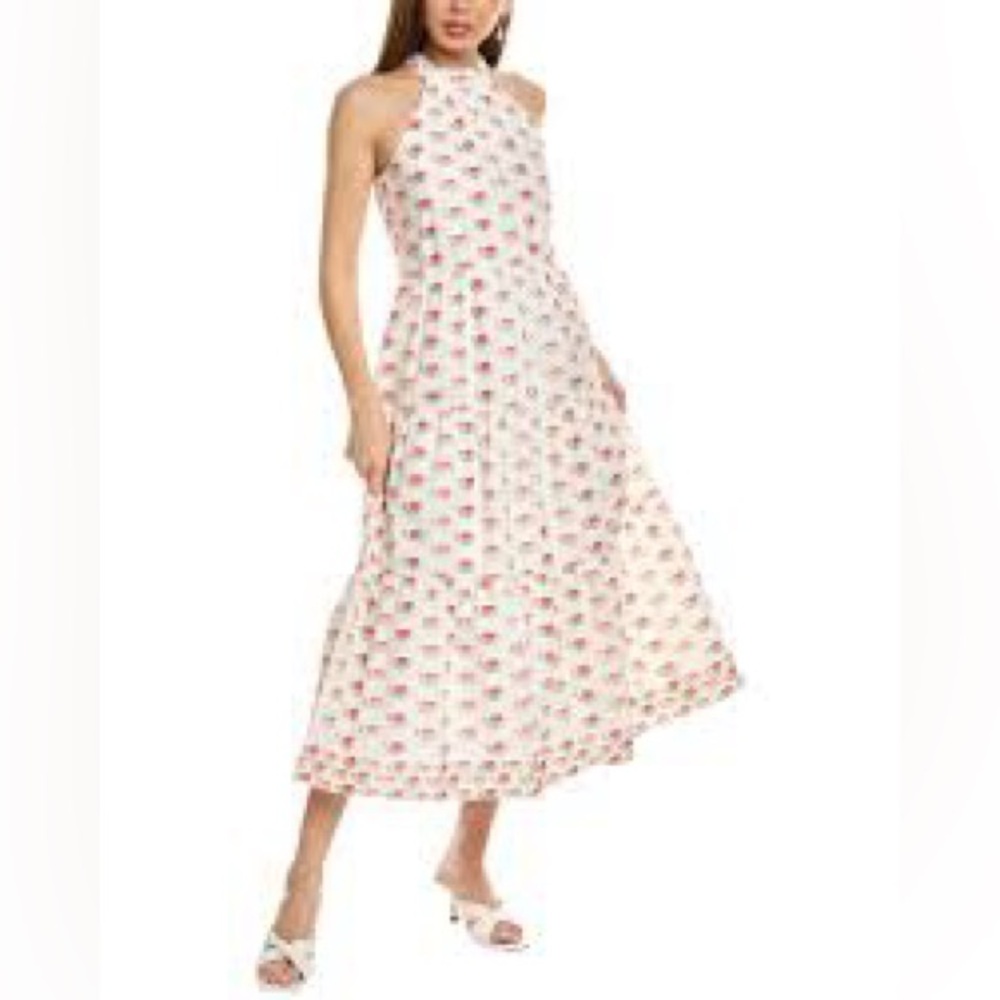Flora Bea NYC Watermelon Halter Dress Size‎ Small